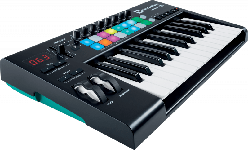 Миди клавиатура novation launchkey 25 mk2 обзор