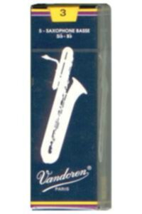 Boite de 5 anches Vandoren Traditionnelles pour Saxophone Basse