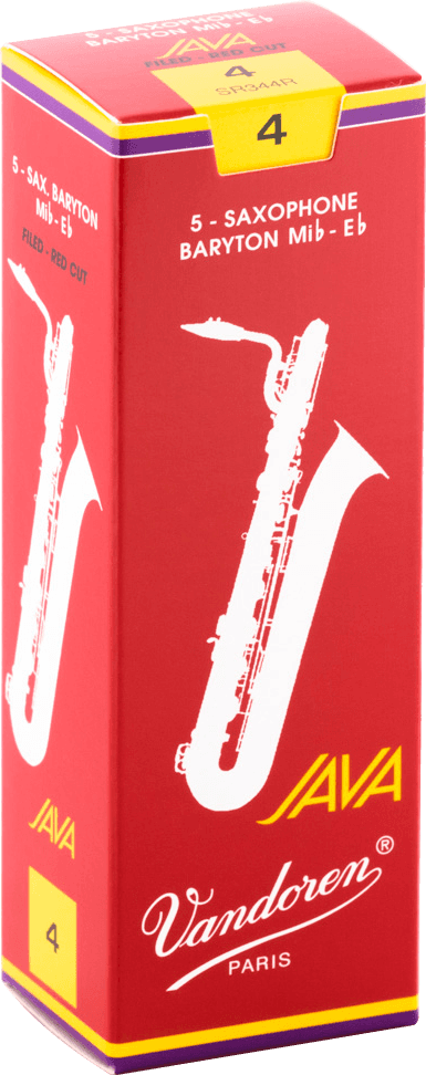 Anche de saxophone Alto Mib/Eb Vandoren JAVA RED - boite de 10 anches