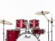 Pearl Drums Roadshow Fusion 20'' 5 fûts - MATTE RED / pack Sabian Solar 2 cymbales - Image n°5