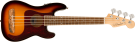 Fender  Fullerton Precision Bass® Uke, Walnut Fingerboard, Tortoiseshell Pickguard, 3-Color Sunburst 