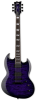 LTD VIPER1000QMSTPSB  See Thru Purple Sunburst 