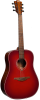 Lag T-RED-D Dreadnought Édition Limitée Red Burst 