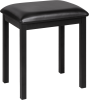 NUX PIANOBENCH Banquette piano noire en métal 